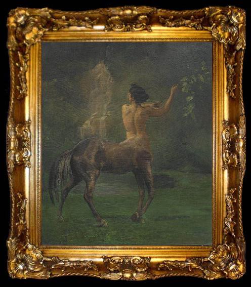 framed  John La Farge Centauress, ta009-2